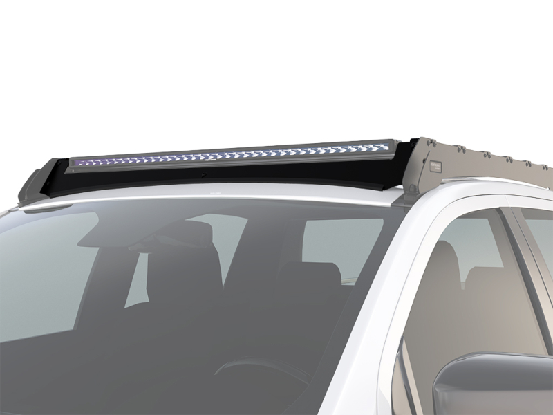 FORD RANGER T6.2 (2022-CURRENT)/VOLKSWAGEN AMAROK (2023-CURRENT) DOUBLE CAB SLIMSPORT RACK 40IN LIGHT BAR WIND FAIRING