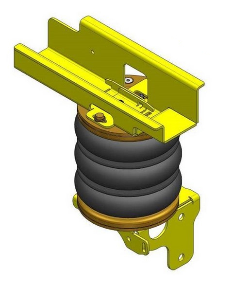 RENFORT DE SUSPENSION PNEUMATIQUE ARRIERE (BOUDINS) POUR MERCEDES SPRINTER 4X4 5T ROUES JUMELEES WDB 906 DE 2006 A 2018 (SANS COMPRESSEUR)