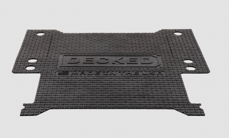 TAPIS BATTLE MAT RECOUVRANT POUR TIROIR DECKED POUR PICK UP AMERICAIN FULLSIZE AVEC BENNE COURTE