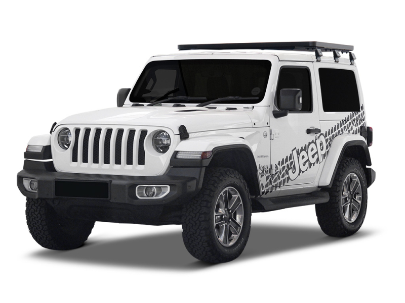 KIT DE 1/2 GALERIE SLIMLINE II POUR UNE JEEP WRANGLER JL 2 PORTES (2018 - JUSQU'à PRéSENT) - DE FRONT RUNNER