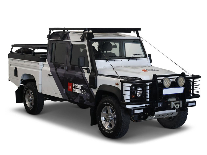 KIT GALERIE DE TOIT FRONT RUNNER SLIMLINE II 1560 X 1425 MM (PIEDS 250 MM) POUR LAND ROVER DEFENDER 110/130