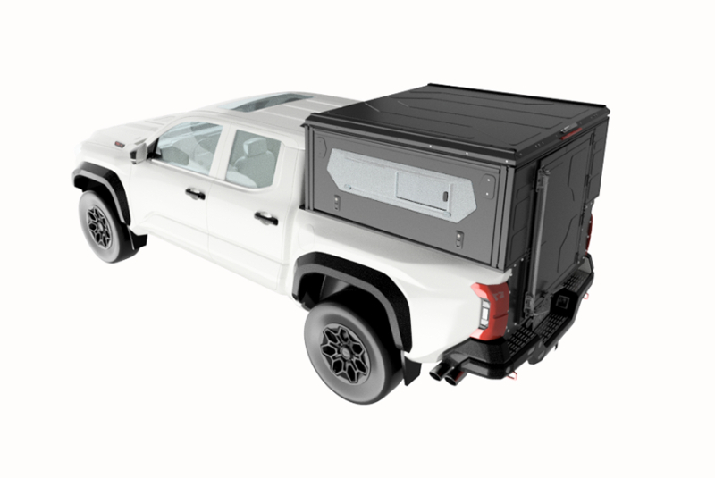 CANOPY MODULABLE ALU CAB MODCAP AVEC FENETRES LATERALES POUR TOYOTA HILUX REVO A PARTIR DE 2016 EXTRA CABINE