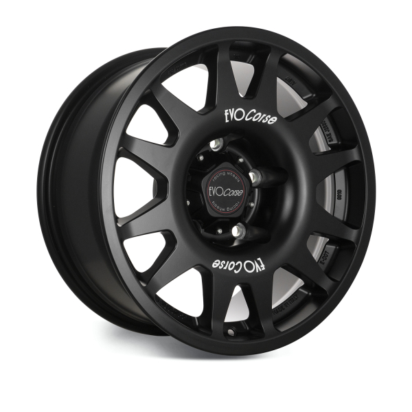 JANTE ALUMINIUM RENFORCE RAID EVO CORSE DAKAR ZERO 8x17&quot; ET 20 NOIR MAT