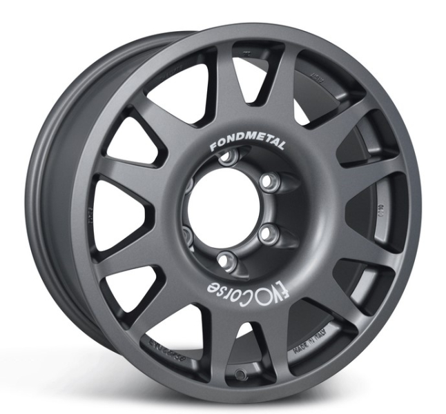 JANTE ALUMINIUM RENFORCE RAID EVO CORSE DAKAR ZERO 8x17&quot; ET 10 GRIS ANTHRACITE MAT JEEP WRANGLER JK