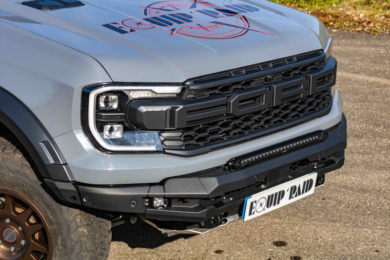 PARECHOC AVANT RIVAL POUR FORD RAPTOR 2022+ AVEC ANTIBROUILLARDS / POSITION