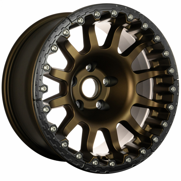 JANTE ALUMINIUM RENFORCÉE EVO CORSE ATLAS BL BRONZE MAT 8x17&quot; ET 0 SANS RING POUR TOYOTA J120/150 ET HILUX VIGO/REVO