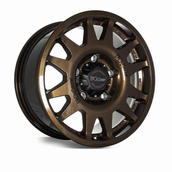 JANTE ALUMINIUM RENFORCE RAID EVO CORSE DAKAR ZERO 8x17&quot; ET 40 BRONZE BRILLANT POUR TOYOTA J100/200