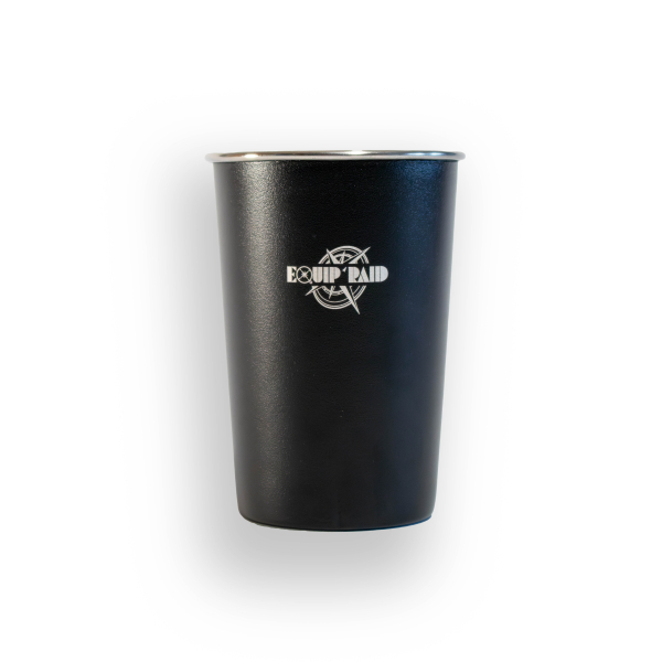 GOBELET INOX NOIR GRAVÉ EQUIP'RAID 2025