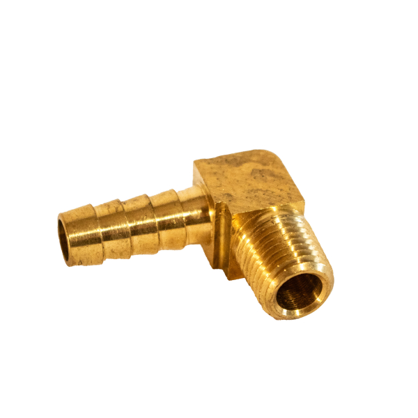 RACCORD 90° CANNELE 10MM 1/4NPT
