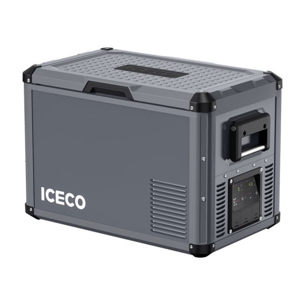 REFRIGERATEUR CONGELATEUR ICECO 45L DOUBLE COMPARTIMENTS GRIS