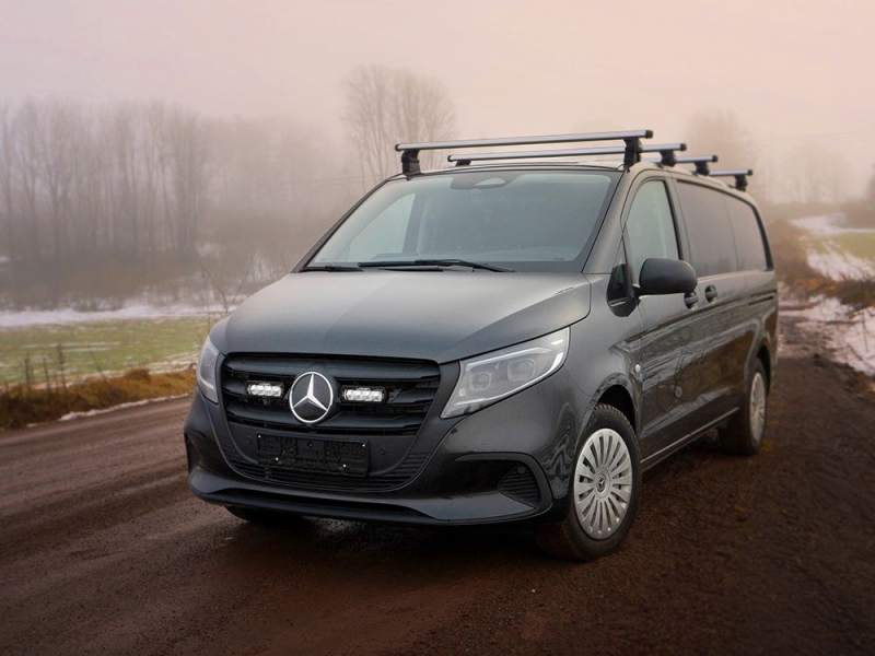 KIT ECLAIRAGE LED LAZER LONGUE PORTEE ST4 EVOLUTION AVEC INTEGRATION A LA CALANDRE POUR MERCEDES VITO (2024+)