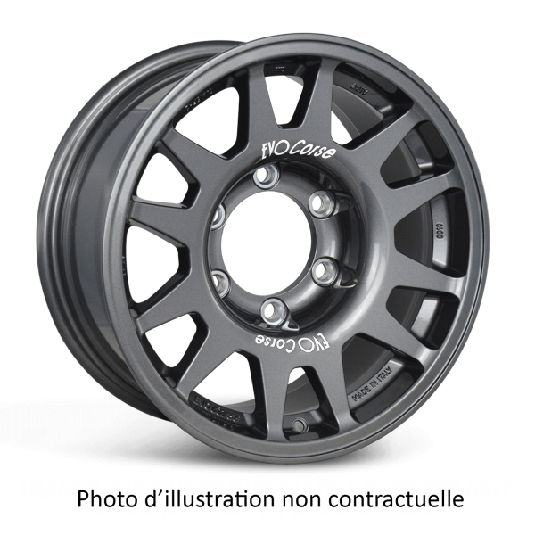 JANTE ALUMINIUM RENFORCE RAID EVO CORSE DAKAR ZERO 7x15&quot; ET 4 BRONZE MAT SSV POLARIS RZR