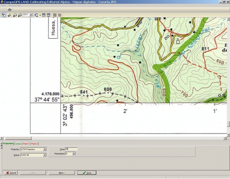 LOGICIEL NAVIGATION COMPEGPS LAND