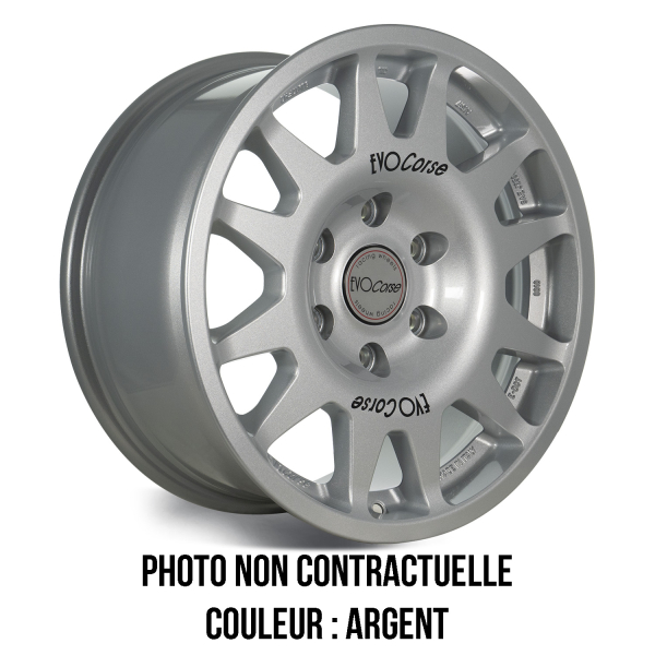 JANTE ALUMINIUM RENFORCE RAID EVO CORSE DAKAR ZERO 8x17&quot; ET 27 ARGENT POUR FORD F150