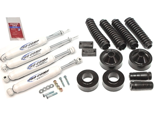 KIT REHAUSSE PROCOMP REHAUSSE + 45 MM POUR JEEP WRANGLER JK A PARTIR DE 2007