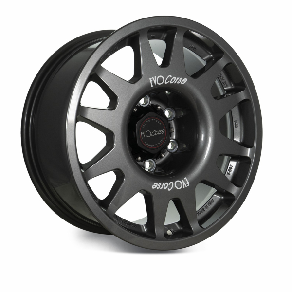 JANTE ALUMINIUM RENFORCE RAID EVO CORSE DAKAR ZERO 8x17&quot; ET 40 ANTHRACITE POUR TOYOTA GDJ250 2024+