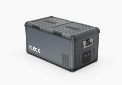 REFRIGERATEUR CONGELATEUR ICECO VL PRO 75L DOUBLE COMPARTIMENTS GRIS