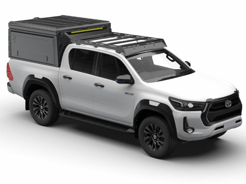 ALU CAB MODCAP COMPACT CAMPER AVEC FENETRES POUR FORD RANGER DE 2012 A 2022 DOUBLE CABINE