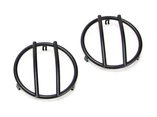 GRILLES DE PROTECTION DE FEU EN NOIR POUR FEUX CLIGNOTANTS AVANT JEEP WRANGLER JK A PARTIR DE 2007