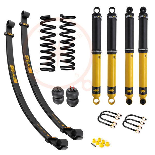 KIT SUSPENSION OME NITROCHARGER PLUS REHAUSSE +40MM LAMES PARABOLIQUE TARAGE MEDIUM