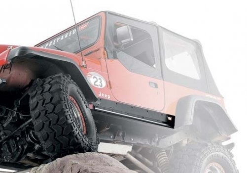 PROTECTIONS DE BAS DE CAISSE WARN POUR JEEP WRANGLER TJ DE 1996 A 2005