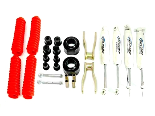 KIT REHAUSSE PROCOMP REHAUSSE +40MM POUR JEEP CHEROKEE XJ DE 1984 A 2001