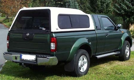 HARDTOP ARB SANS FENETRES POUR NISSAN NAVARA D22 KING CABINE