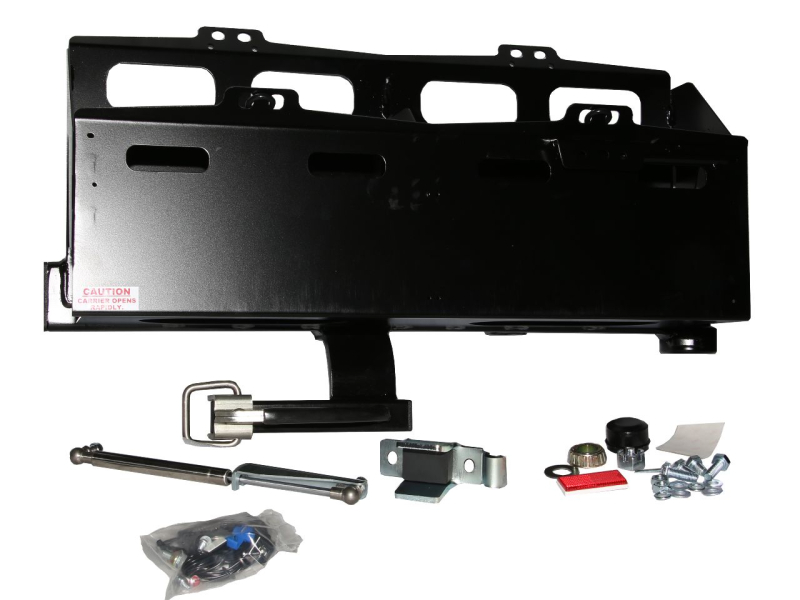 PORTE JERRICAN DOUBLE DROIT KAYMAR POUR TOYOTA FJ CRUISER