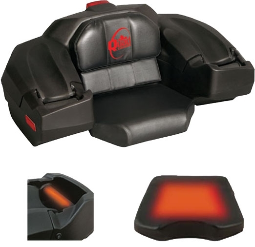 COFFRE ARRIERE CONFORT PLUS DELUXE POUR QUAD (POIGNEES + SIEGE CHAUFFANTS)