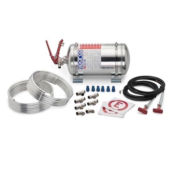 EXTINCTEUR FIA SPARCO KIT 4,25 L MECANIQUE ALUMINIUM