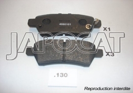 PLAQUETTES DE FREIN ARRIERE POUR NISSAN PATHFINDER