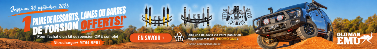 OME Promotion kit suspension - septembre - 2026
