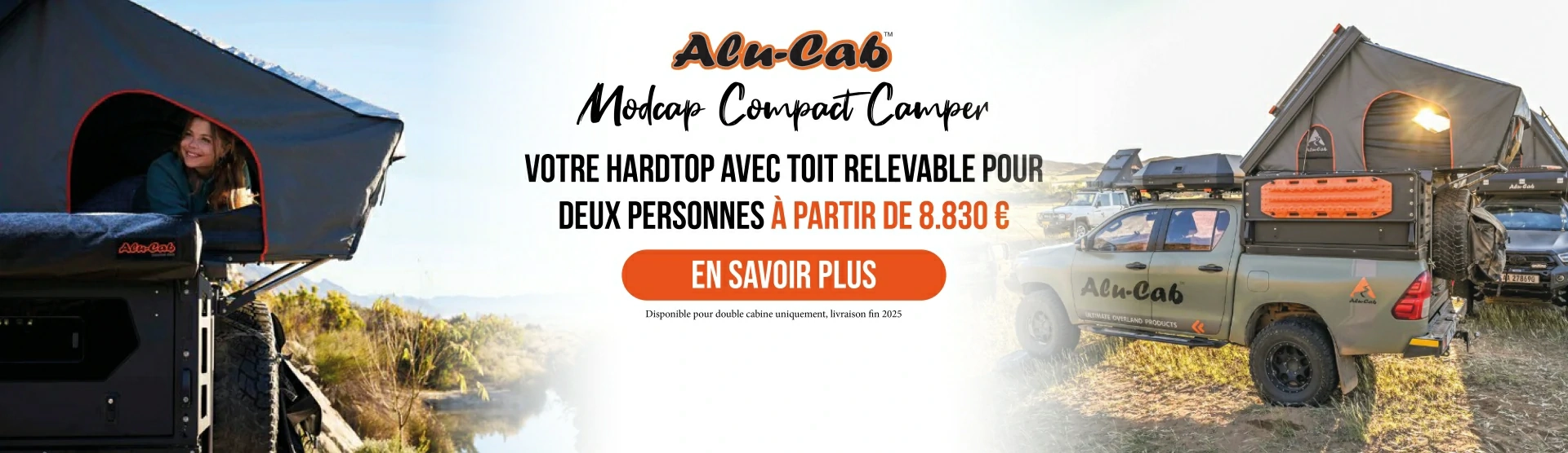 NOUVEAU MODCAP COMPACT CAMPER ALU-CAB