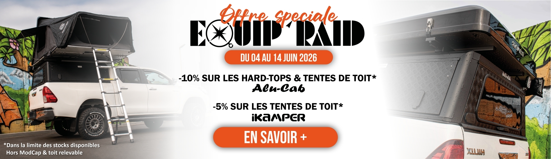 Promo IKamper et Alu-CAb juin 2026