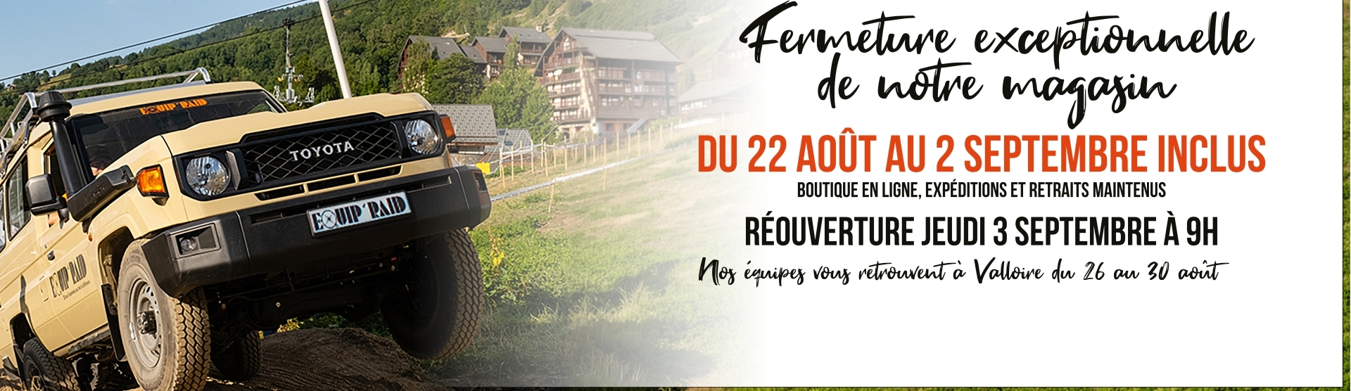Valloire - Fermeture
