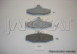 PLAQUETTES de FREIN Arrière 