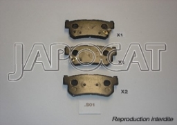 PLAQUETTES de FREIN Arrière 