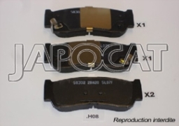 PLAQUETTES de FREIN Arrière 