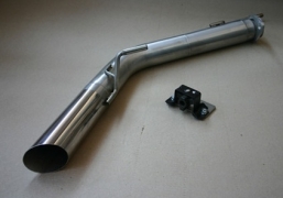 ECHAPPEMENT SORTIE LATERALE EN INOX POUR NISSAN NAVARA D40 V6 3.0DCI 231CH 