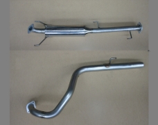 LIGNE ECHAPPEMENT INOX POUR TOYOTA KDJ150 5 PORTES (MODELE AVEC FAP) AVANT 2016