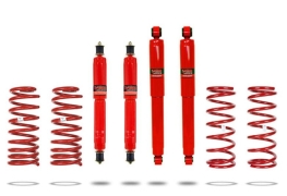 KIT DE SUSPENSION PEDDERS REHAUSSE  +50MM TARAGE MEDIUM POUR JEEP JK 2007 A 2016