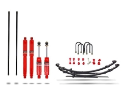 KIT DE SUSPENSION PEDDERS REHAUSSE  +50MM TARAGE MEDIUM POUR MITSUBISHI L200 1996-2006