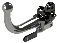 ATTELAGE BOULE DEMONTABLE HORIZONTAL POUR JEEP WRANGLER JL 