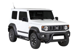 MARCHE PIEDS THERMOLAQUÉ NOIR OVALE 76 MM POUR SUZUKI JIMNY A PARTIR DE 2018