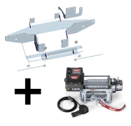 KIT DE MONTAGE INTEGRE AVEC TREUIL WARN M8000 POUR ISUZU D-MAX A PARTIR DE 2017