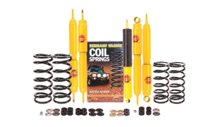 KIT DE SUSPENSION TERRAIN TAMER REHAUSSE +40/50MM POUR LAND ROVER DEFENDER 110 