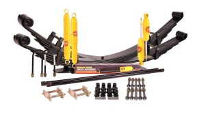 KIT DE SUSPENSION TERRAIN TAMER REHAUSSE +40/50MM POUR MITSUBISHI L200 K74 DE 1991 A 2007