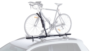 PORTE VELO HYBRID RHINO RACK SUR BARRE DE TOIT 