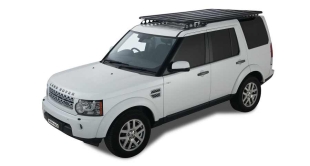 KIT BACKBONE RHINO RACK AVEC GALERIE PIONEER 6  2100 MM x 1430 MM POUR LAND ROVER DISCOVERY 3 ET 4 
