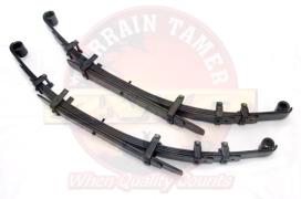 KIT LAMES (AVEC SILENT BLOCS ET BRIDES) ARRIERE TERRAIN TAMER - REHAUSSE +50MM TARAGE +300KG/+500KG - POUR TOYOTA LANDCRUISER 78/79